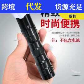迷你LED小手电节能强光小手电筒 随身钥匙扣探照高光5号电池手电