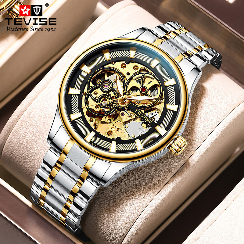 Teweys New Men's Day and Night star automatic mechanical watch men's waterproof fashion fashion watch