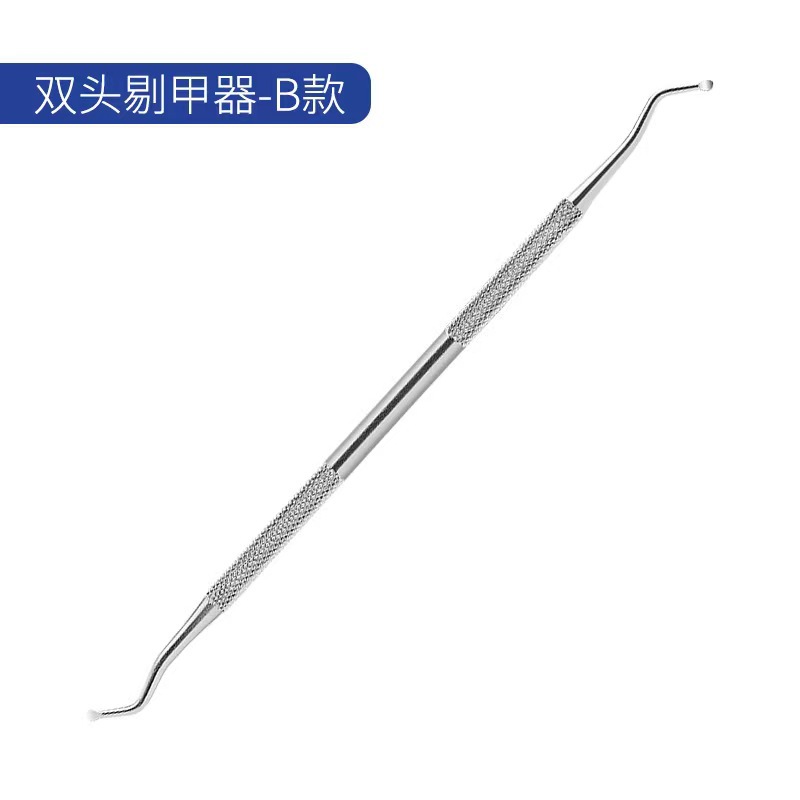 Acero inoxidable espejo luz doble cabeza doble propósito acero empuje clavo muerto piel