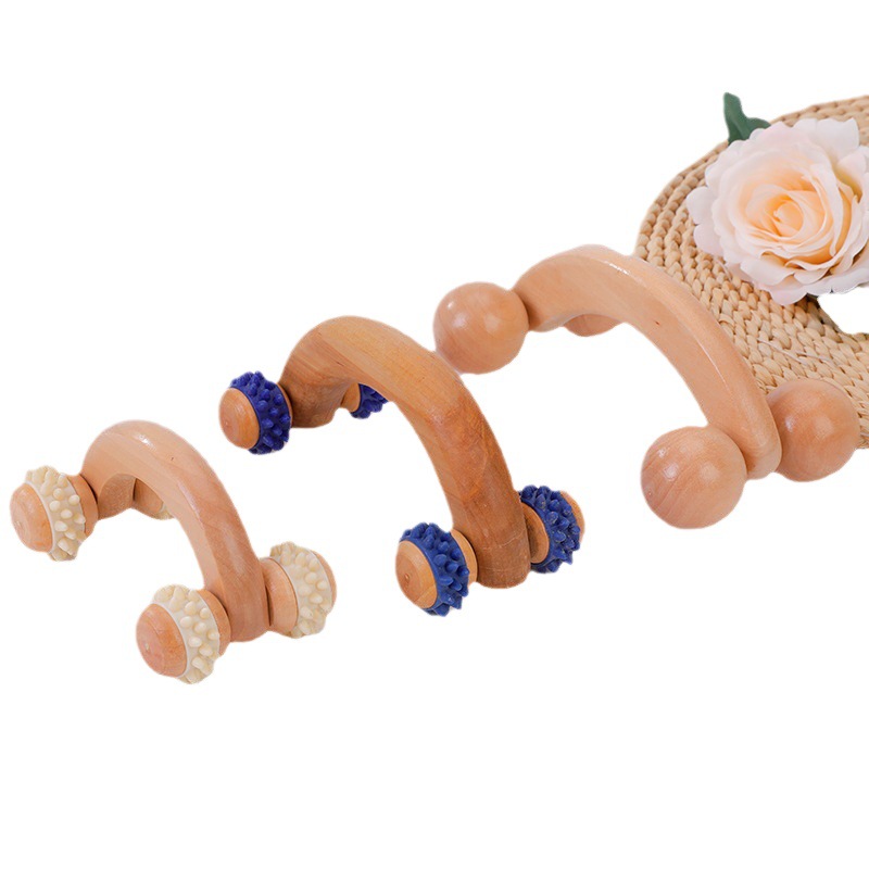 Wooden massager for gym for massage