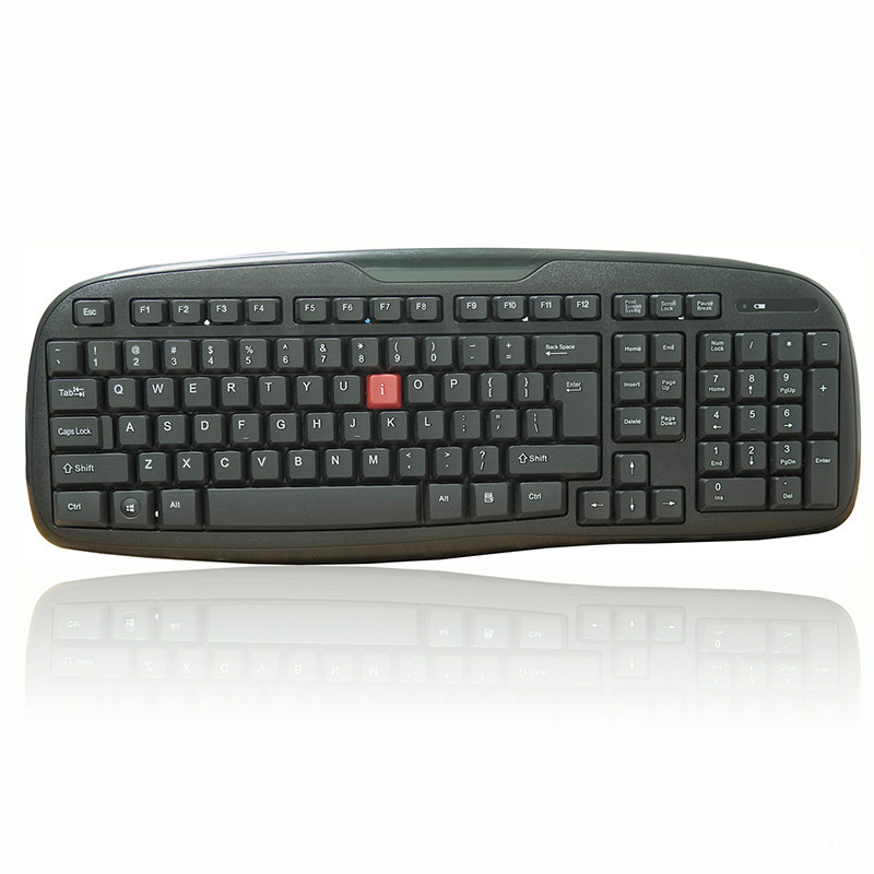 [Factory Direct] wired keyboard wireless keyboard can do multimedia keyboard business office home keyboard
