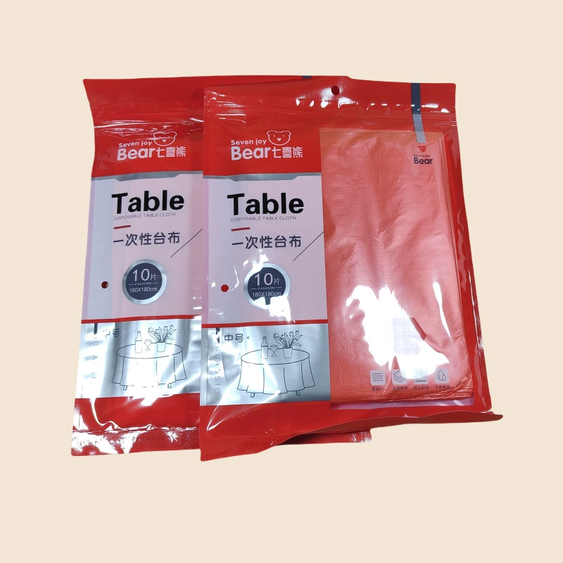 Скатерть Seven Star Bear, одноразовая скатерть, утолщенная, водонепроницаемая и маслостойкая, не требующая мытья, скатерть для отеля, ресторана, дома, скатерть