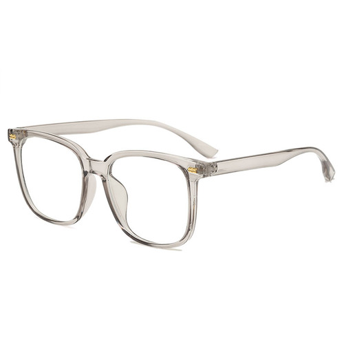 素颜方形大框防蓝光眼镜批发新款护目镜米钉平光镜配近视眼镜框架