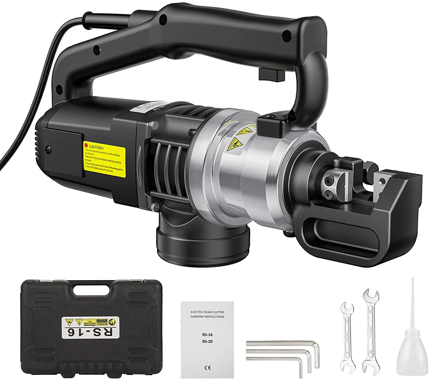 Портативный станок для резки стального прутка Baowo профессионального класса из авиационного алюминия эффективно отрезает стальной прут диаметром 4-32 мм