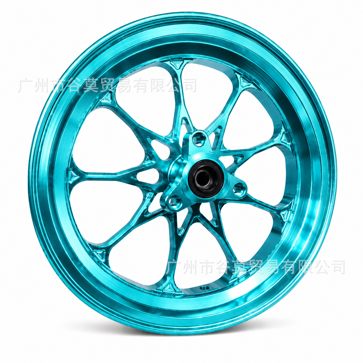 Electric Bicycle and Electric Motorcycle Modification Parts 10inch 12inch Aluminum Alloy Front Hub Aluminum Alloy Modified Hub