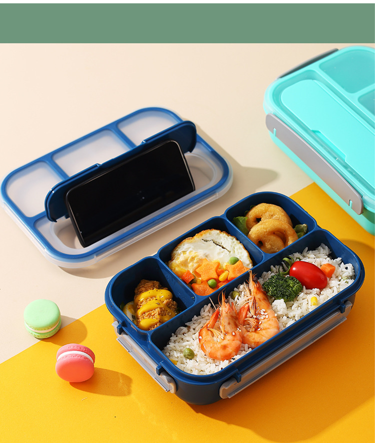 Colorful meal containers