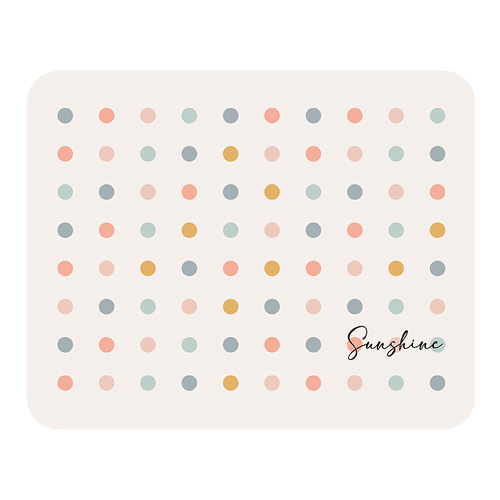 Cream style kitchen drain mat countertop absorbent mat no-wash dish drying mat bar diatom mud insulated coaster