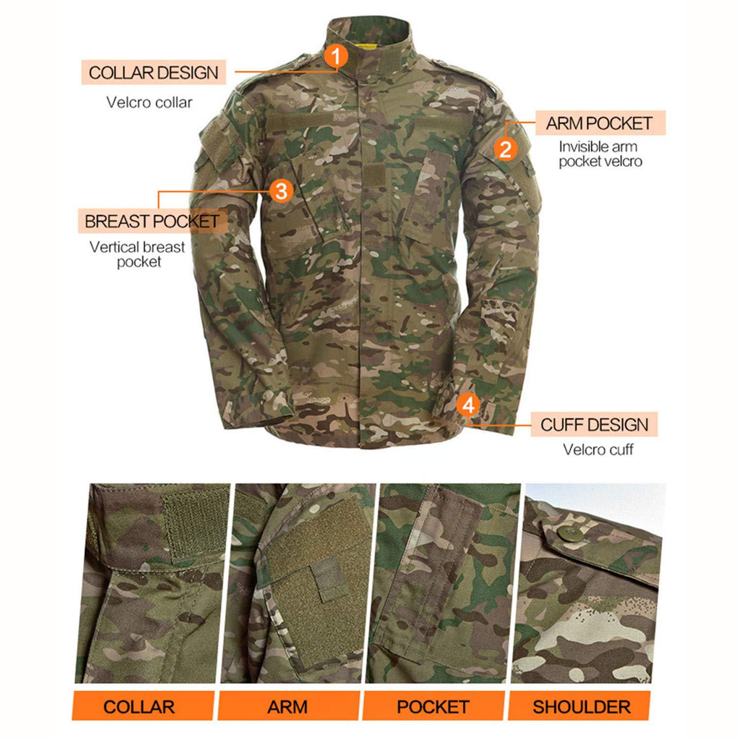 Tactical camouflage clothing real person outdoor second generation…