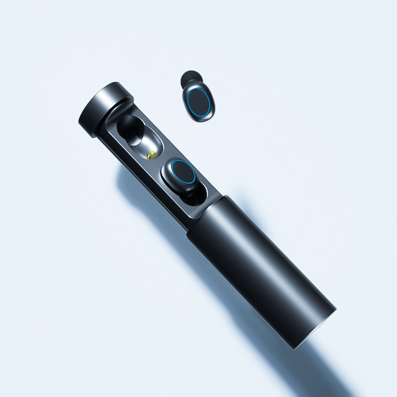 N21 Bluetooth headset binaural digital display with charging bin earplug game headset TWS cool game Bluetooth headset N2