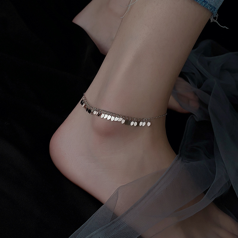 925 pulseras de plata esterlina mujeres dulces y frescas pie de hoja personalidad creativa Mori estudiantes joyerías coreanas tendencia amiga