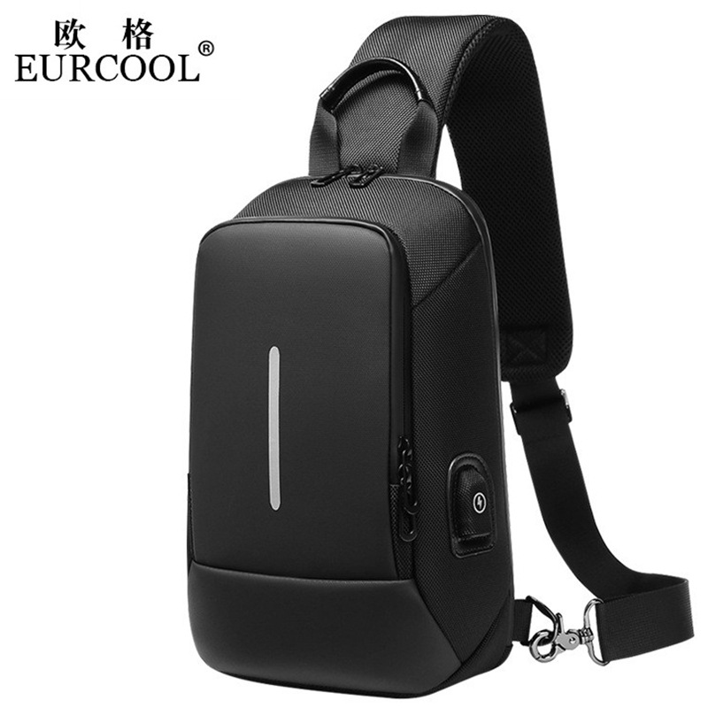 new pattern man The single shoulder bag capacity Oxford Fabric leisure time Trend Inclined shoulder bag wholesale Manufactor One piece On behalf of