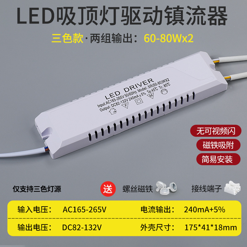 Tri color 60-80wx 0.1kg group output