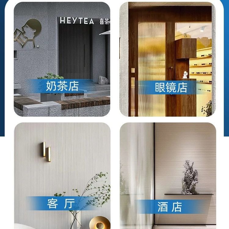 Tablero decorativo de pared de fondo de piedra de valle de luna de porcelana blanda flexible