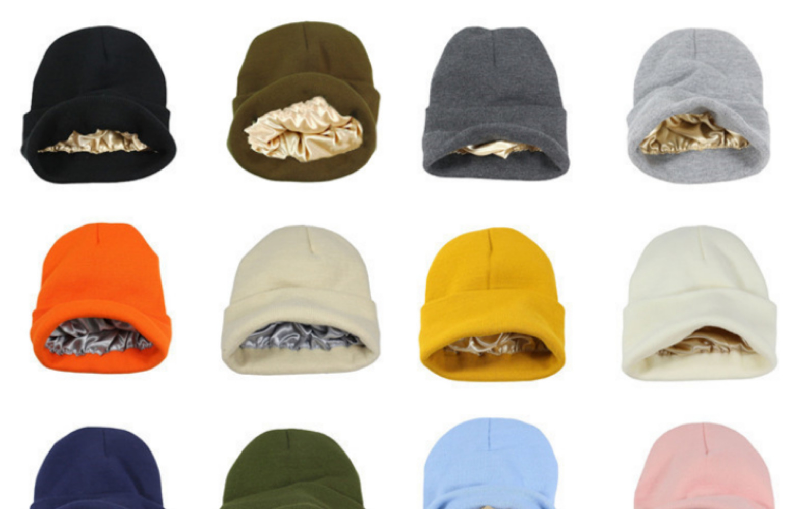 Unisex Simple Style Solid Color Eaveless Wool Cap display picture 1