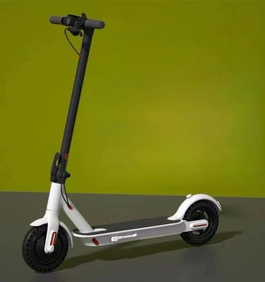 and Compact Electric Vehicle for — Qatlanan elektrik skuterlər - 36v-white-honeycomb-run-flat-tire-app-lock-15ah-90-95-miles-range