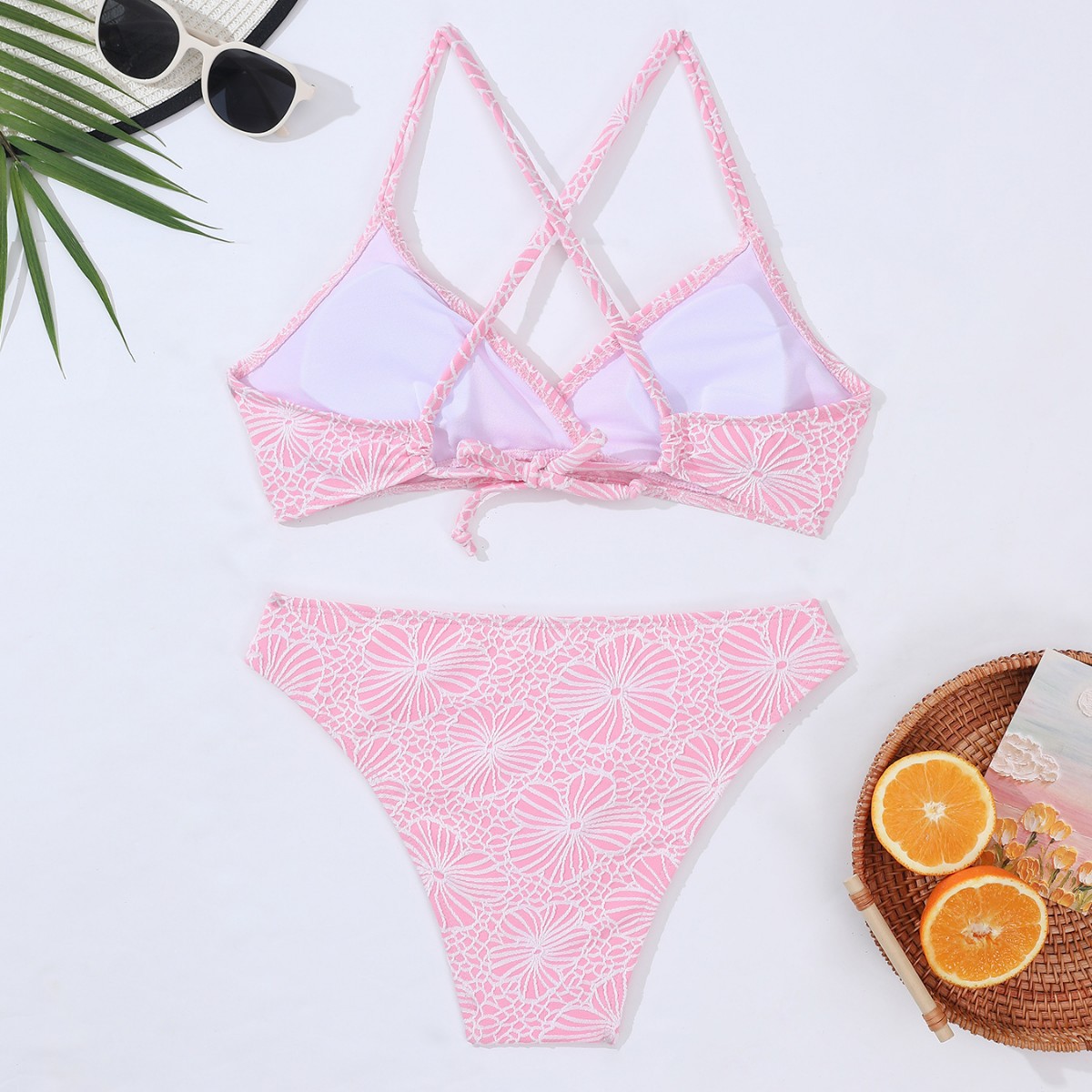Nuovo bikini sexy con lacci per il commercio estero europeo e americano, Liexpress, Amazon, costumi da bagno di grande successo TK223_voghion.com