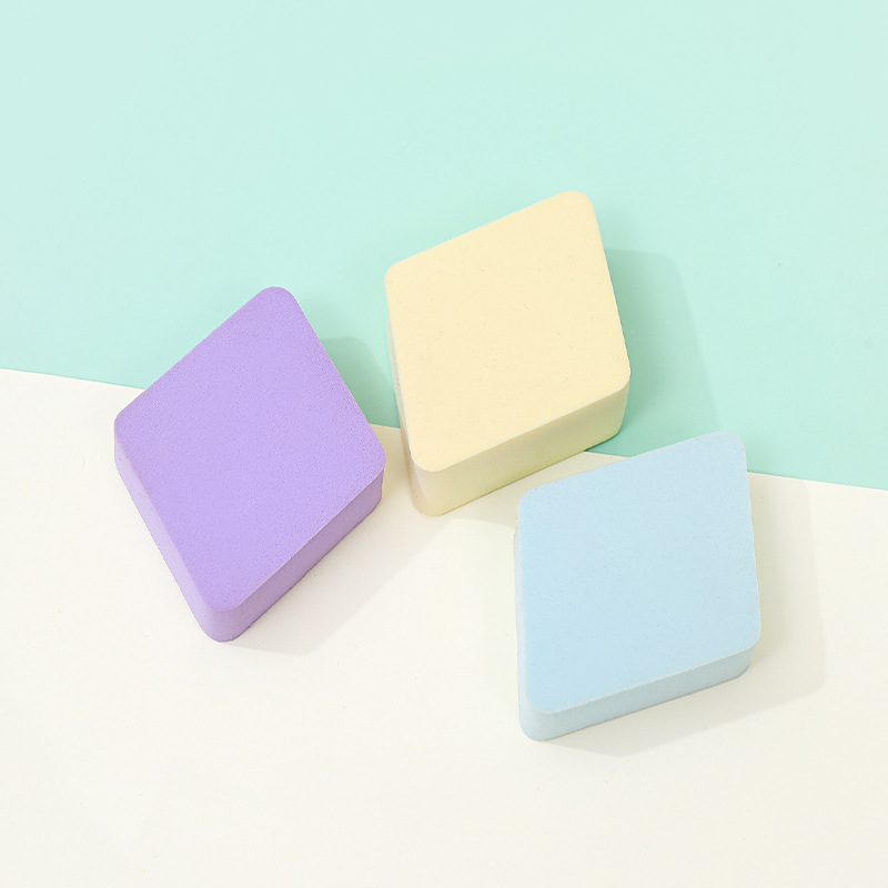 Fábrica personalizada esponja de maquillaje super suave huevo de maquillaje no comer polvo de diamante polvo de aire almohadilla de maquillaje huevo de polvo de base de polvo de polvo