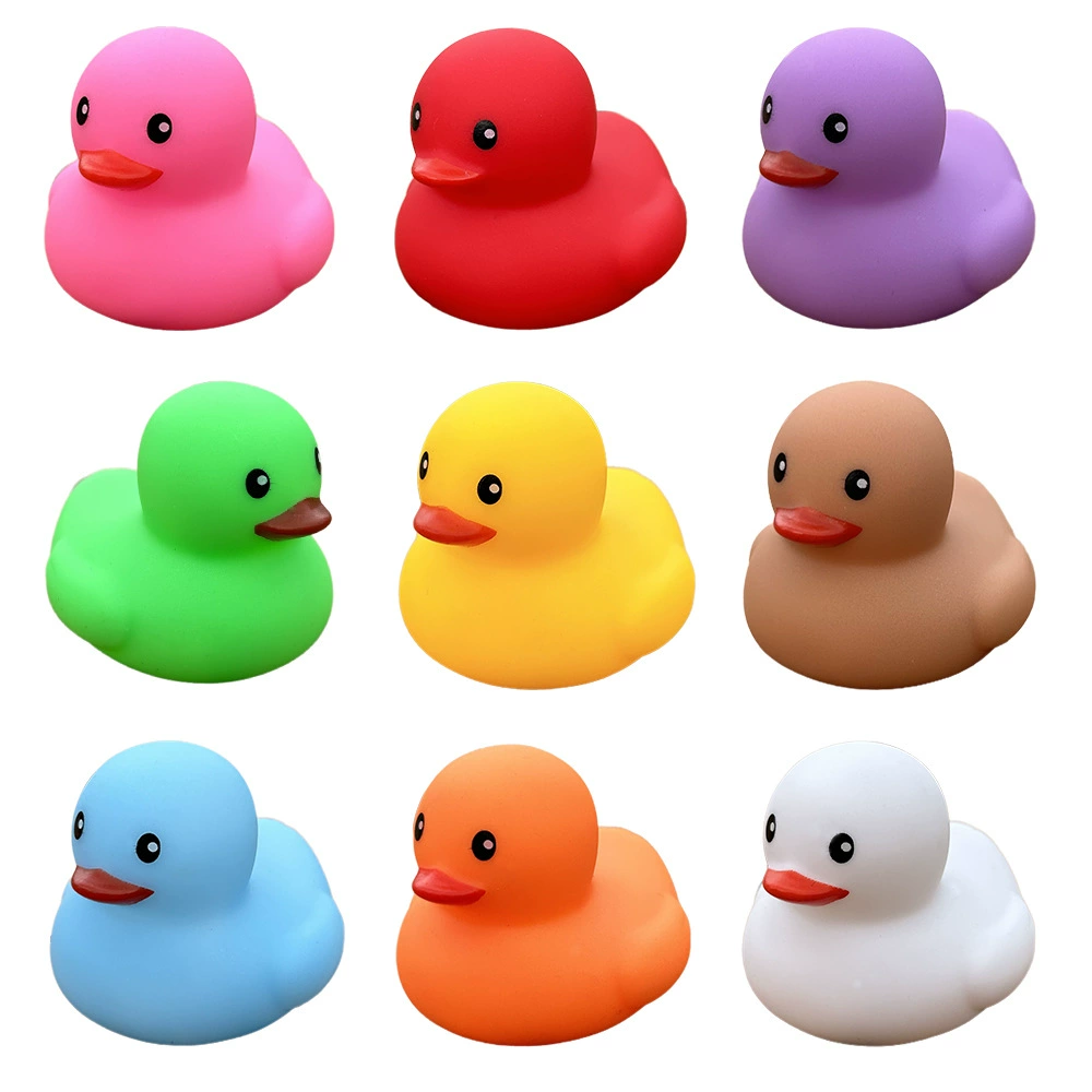 B.Duck, игрушка для игры в ванной и воде, бассейн, молочный чай, антистресс, издает звуки, утёнок, подарок на день рождения