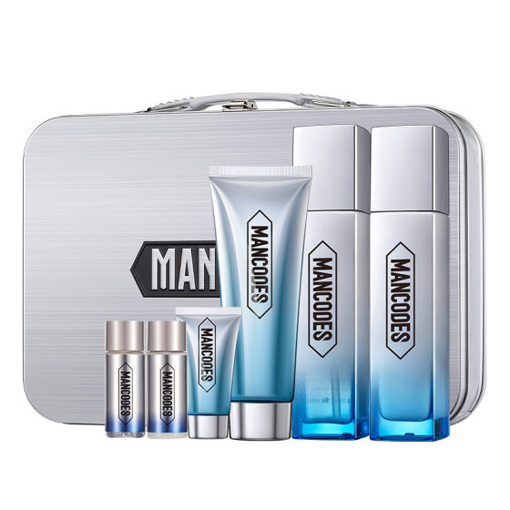 Left and right color genuine goods men's skin care suit oil control moisturizing beauty salon for cosmetics water cream wholesale