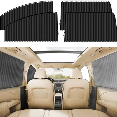 Car curtains: Magnetic Sunshades, Side Window Sun