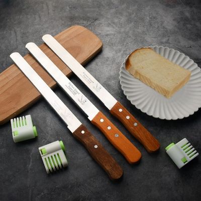 10/12/14 Stainless steel Cake knife Flat/Fine tooth/Coarse cutter Cutter Fruit knife Bread knife