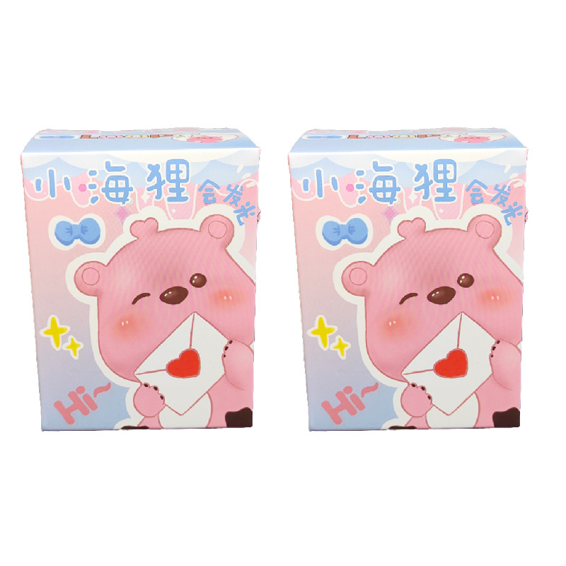 网红loopy露比盲盒小海狸小夜灯公仔儿童房卧室桌面摆件女生礼物|undefined