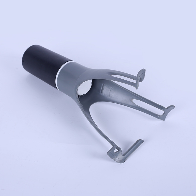 Mezclador de huevos triangular de plástico batedor de huevos mini semiautomático dispensador de crema herramienta de mezcla de alimentos para hornear