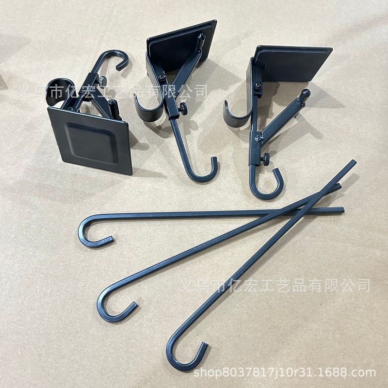 跨境爆款圣诞袜子挂钩壁炉架挂钩家用可调节伸缩挂钩家用免打孔|undefined