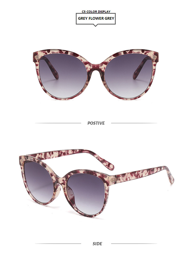 50g Weight Full Frame Glasses Structure Sunglasses Classification PC, UV400 Protection Lens Material Cat Eye Glasses Style Travel, Daily Occasion Color Block Pattern All Seasons Season Unisex Gender Casual Style Pink, Green Color Casual Color Block PC UV400 Protection Cat Eye Full Frame Women's Sunglasses 10