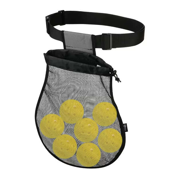 Cross-Border Ball Net Bag, Pickleball Waist Bag, Tennis Training Waist Pouch, Waist Storage Bag, Portable Pet Training Ball Bag