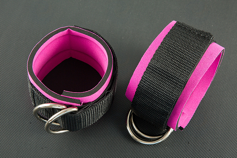 Anillo 2D correa de tobillo de algodón cuerda elástica entrenamiento de pierna equipo de protección hebilla de tobillo correa de tobillo 1 par