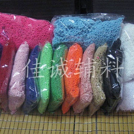 Small accessory for kindergarten, puffer ball handmade, plush, polyester, DIY, 5mm