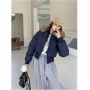 冬季加厚美式连帽棉服