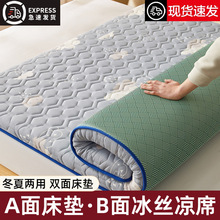 榻榻米夏季冰丝凉席床垫子软垫学生宿舍单人冬夏两用折叠薄款家用