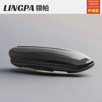 Roof box — Rack Suitcase Ultra-Thin Large - no-punching-required-carbon-fiber-pattern-upgraded-version-750l-roof-box-single-box