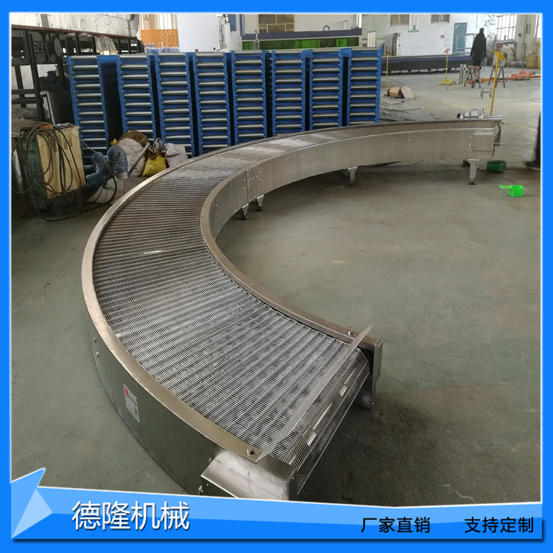小型网带输送机 转弯网带输送机 304高温网带输送线 网面平整