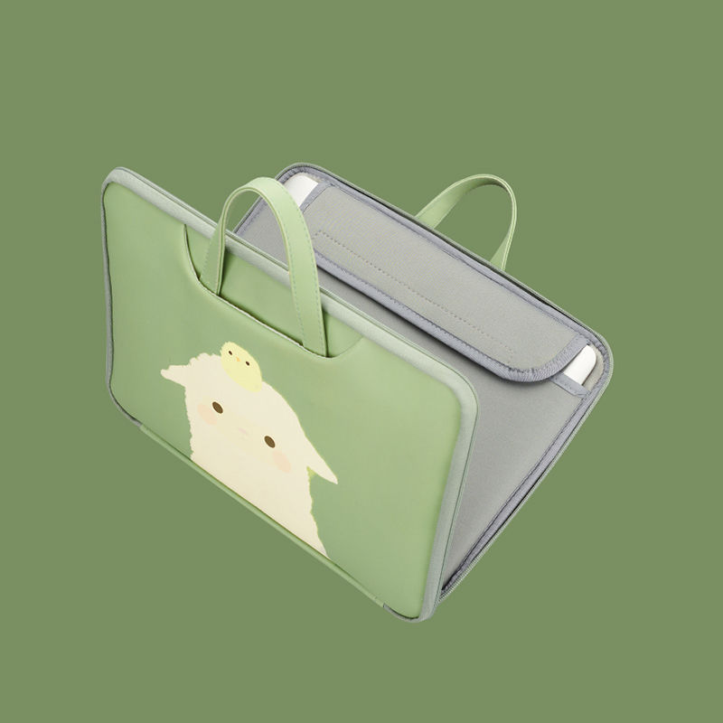 Notebook Laptop Bag Female Small Fresh and Cute Apple Macbook13 Huawei 14Pro15 Dell Lenovo