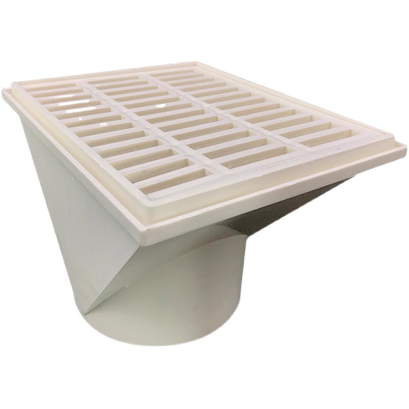 Desagüe de piso lateral de drenaje de piso de la esquina de alcantarillado de baño engrosado desagüe de piso cuadrado