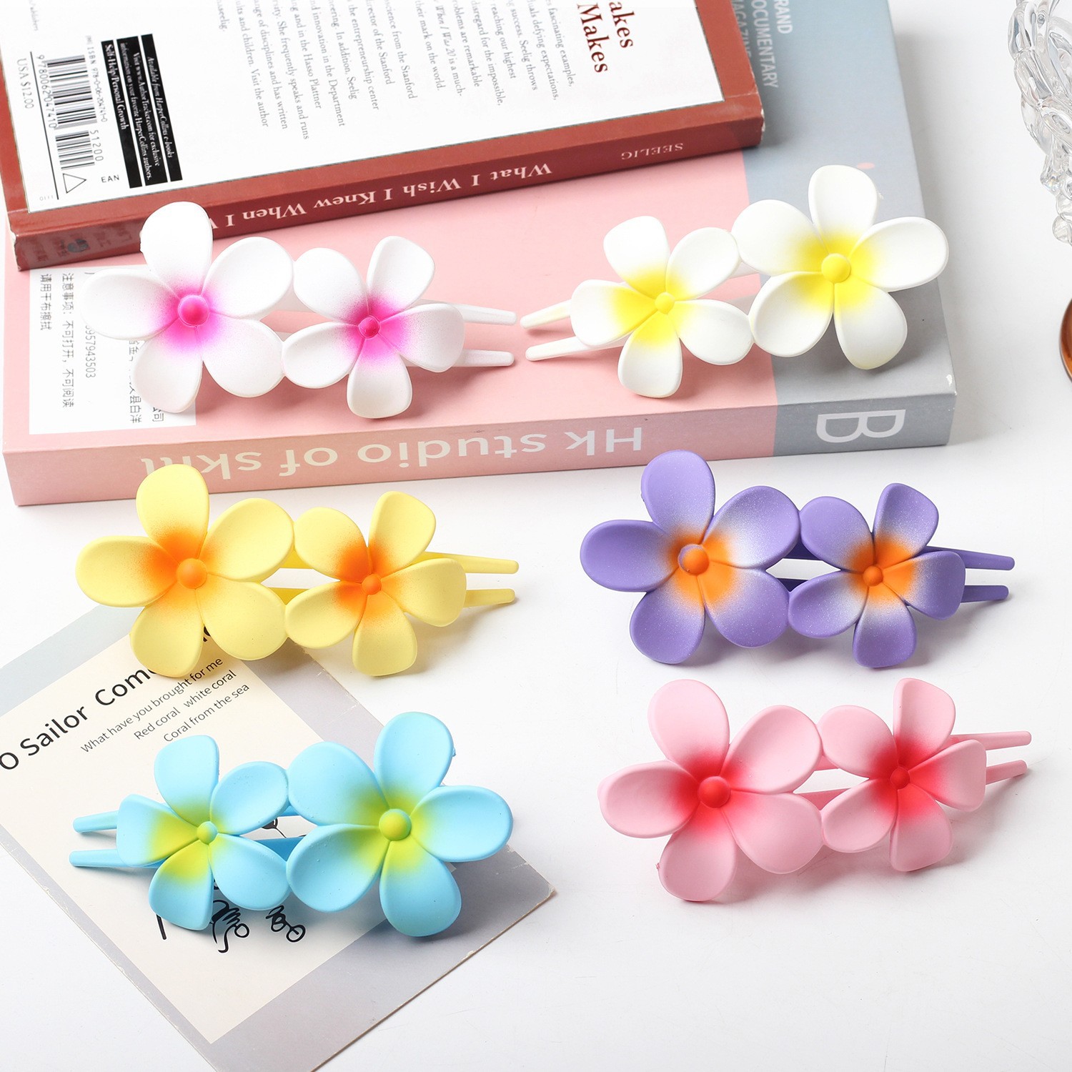 Nuevo alto grado de nuevo cabeza horquilla esmerilado flor updo artefacto temperamento duckbill clip accesorios para el cabello clip tocado para las mujeres