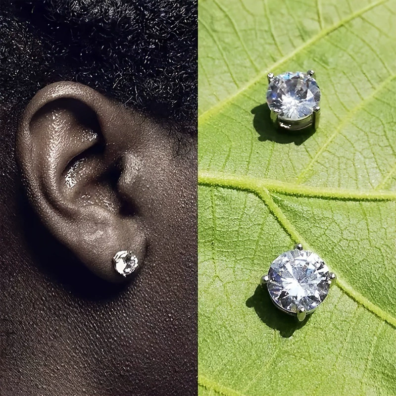 Серьги из нержавеющей стали, магнитные зажимы для ушей, набор, 6 пар, без проколов, Amazon