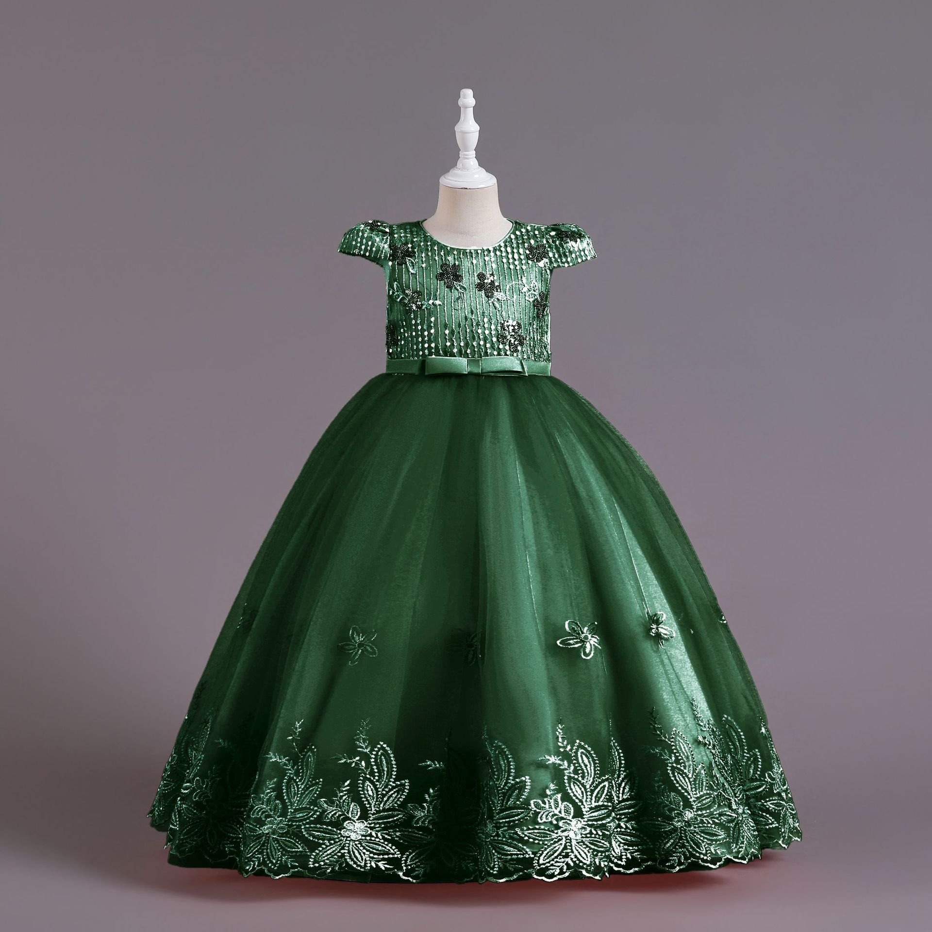 儿童礼服 公主裙 连衣裙 钢琴演出服