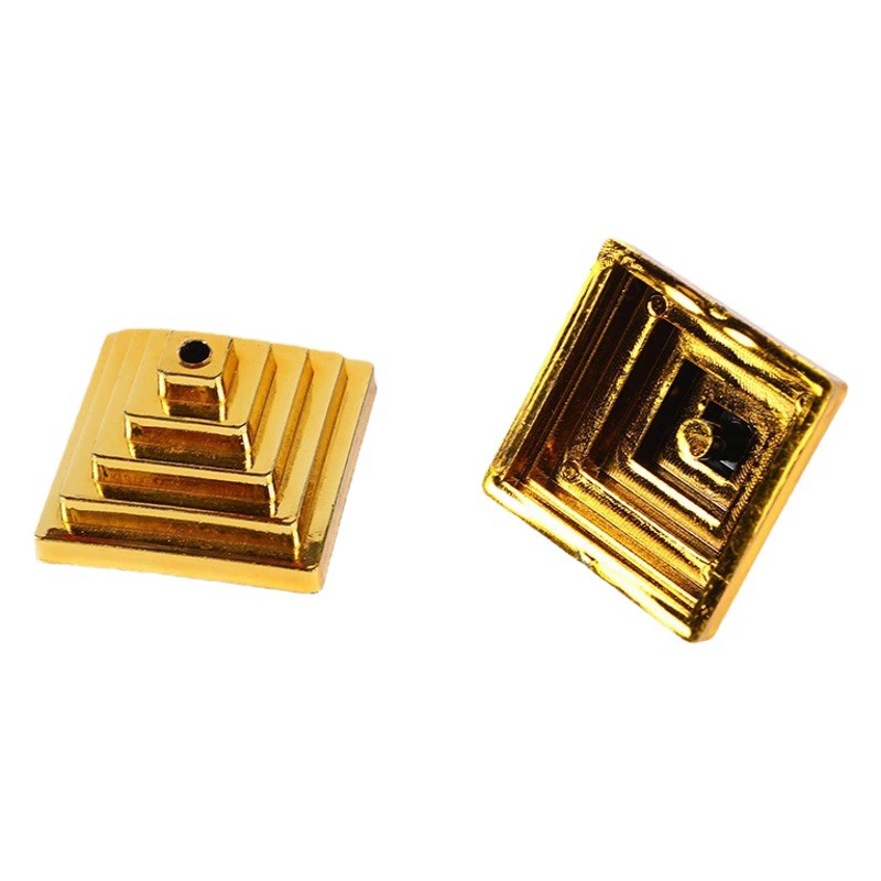 Позолоченная пластиковая основа Круглая квадратная основа флагштока офисная столовая крышка флаг ручная крышка