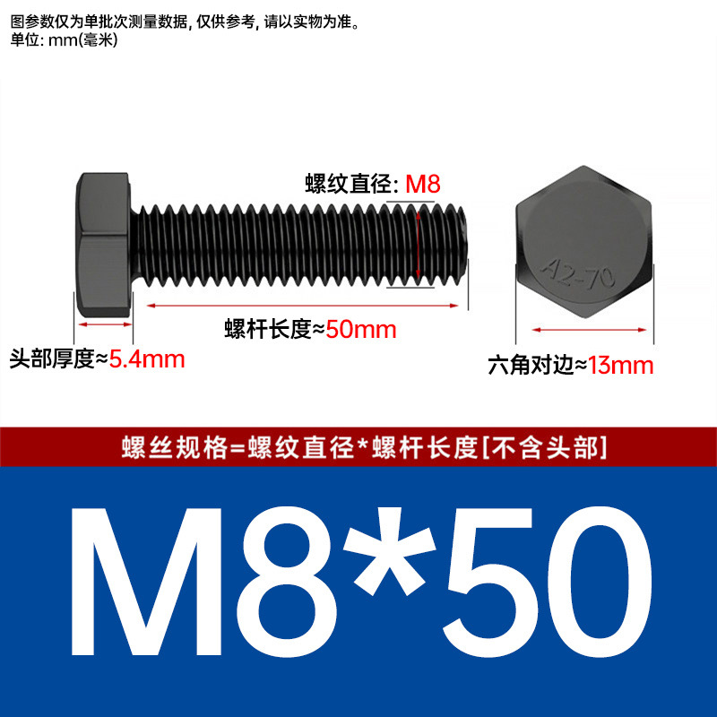 Болт BO PIN COMPANY 8х50