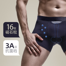 精索枪弹式分离内裤男阴囊托静脉底裤冰丝囊袋曲张平角英国卫裤头