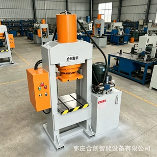 80吨轻型龙门油压机 整体焊接框架 小型板材整平模具试模液压机