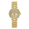 Foreign trade new women's watch full diamond rhinestone bracelet female watch luxury fashion trend bracelet set watch