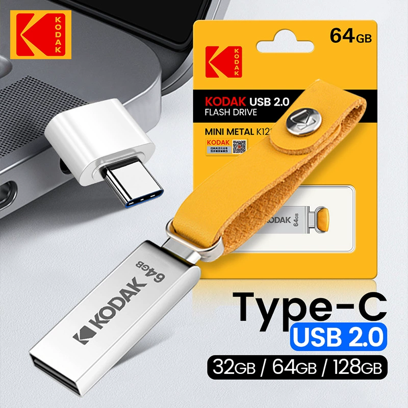 Small full metal compatible USB flash drive, business version