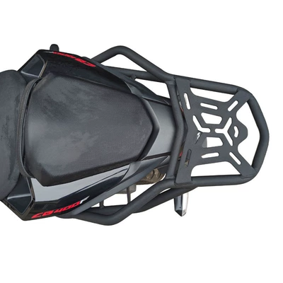 Suitable for Honda CB400F Motorcycle bumper - black-carbon-steel-frosted-rear-tailstock