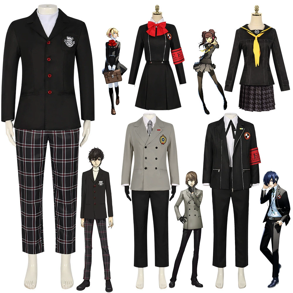Persona 3 cos сервер Aegis Yuki Rise Akechi Goro Kujigawa Rise cos сервер