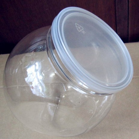 供应热销PET斜口塑料瓶 、PET透明糖果瓶、礼品包装罐